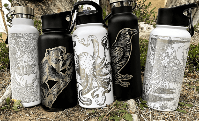 Branding with Purpose: 64oz Stainless Steel Water Bottle Custom LOGO