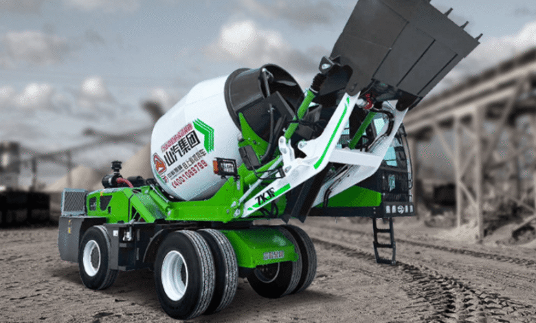 self loading concrete mixer: A Compact Solution for Big Concrete Challenges