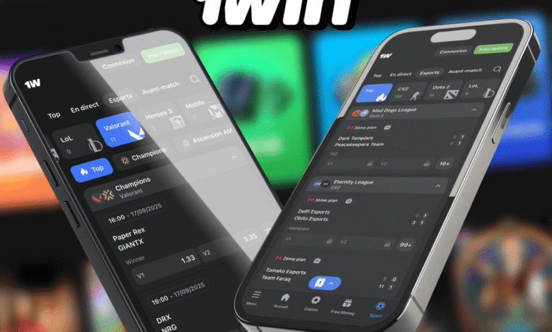 E-Sport via l’application mobile 1win en Côte d’Ivoire