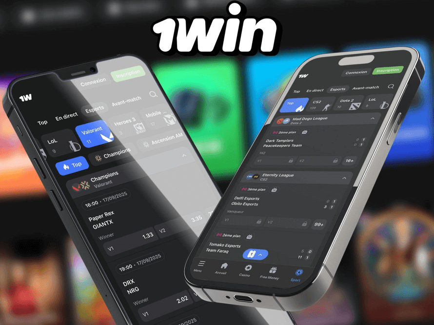 E-Sport via l’application mobile 1win en Côte d’Ivoire